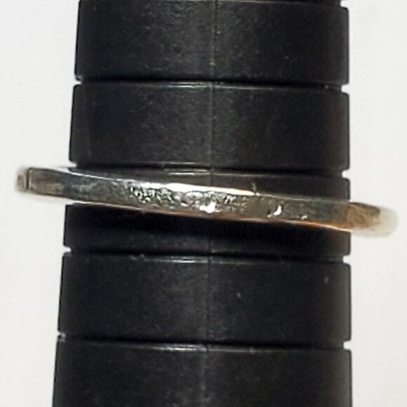 Silver Tone Snake Design Ring Sz 7 Unsigned - Picture 5 of 5